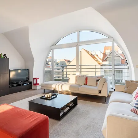 Stijlvol & Lichtrijk Penthouse App Met Parking Apartment Knokke-Heist Exterior photo