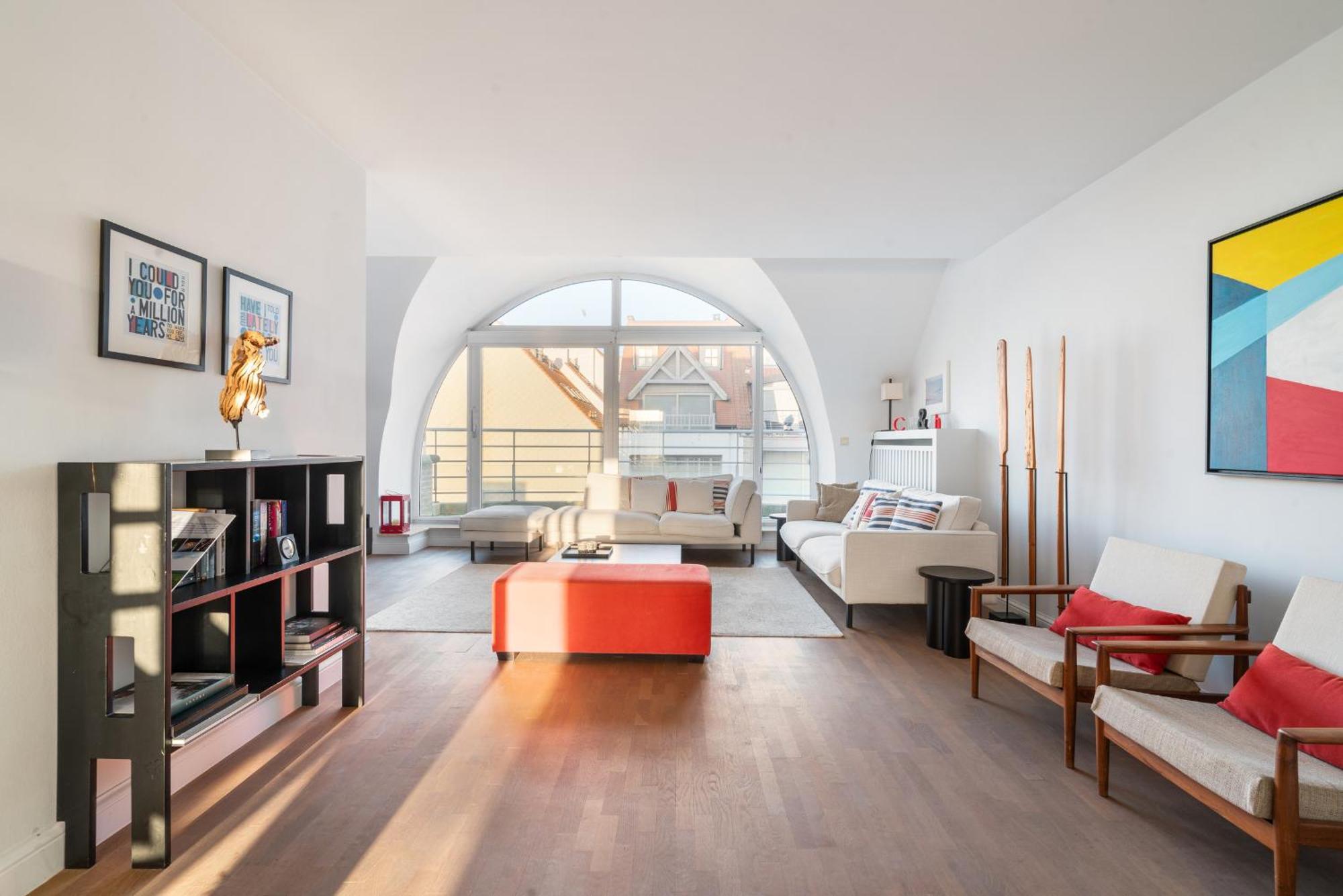 Stijlvol & Lichtrijk Penthouse App Met Parking Knokke-Heist